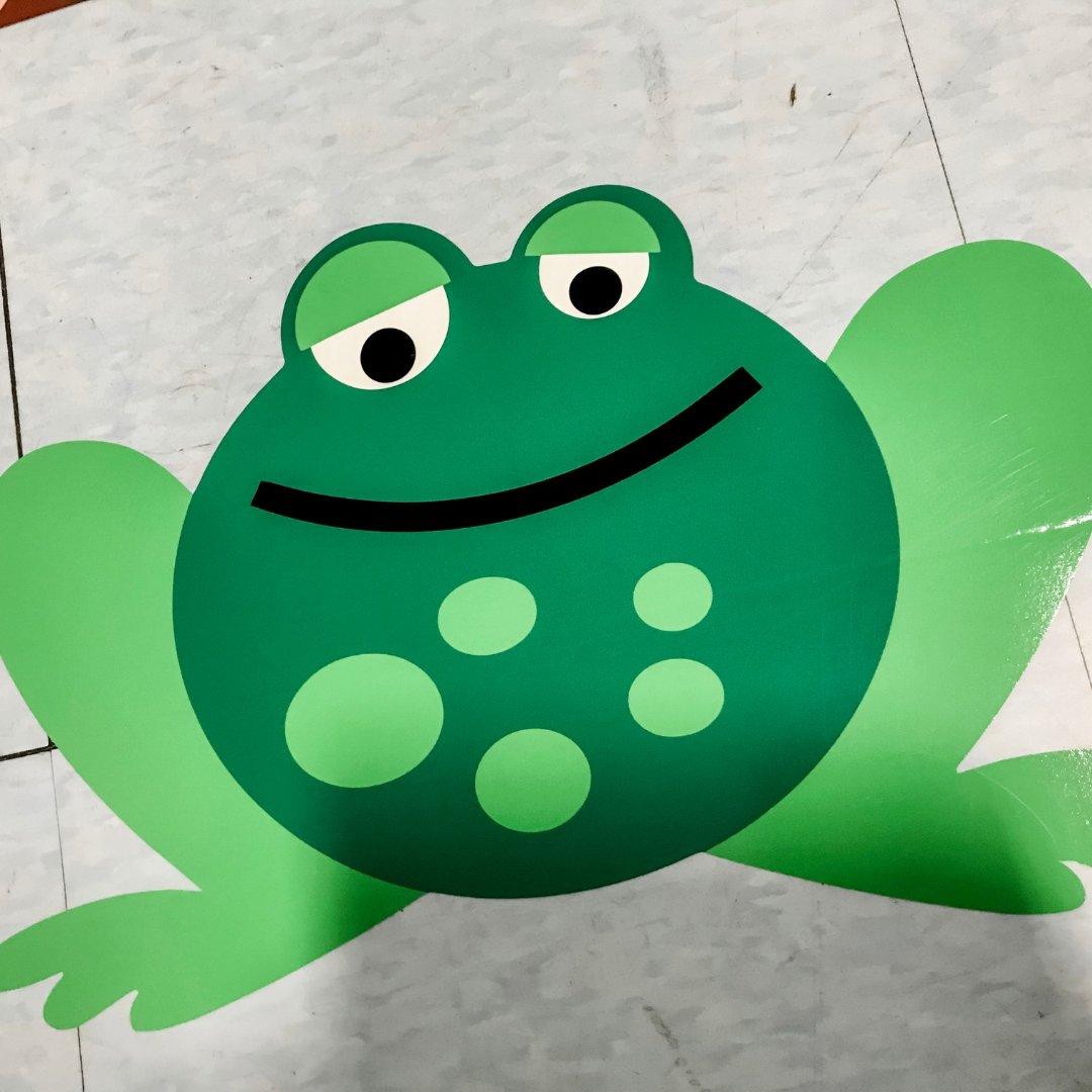 Leap Frog Sensory Path Decals | Sensory Kids Paths