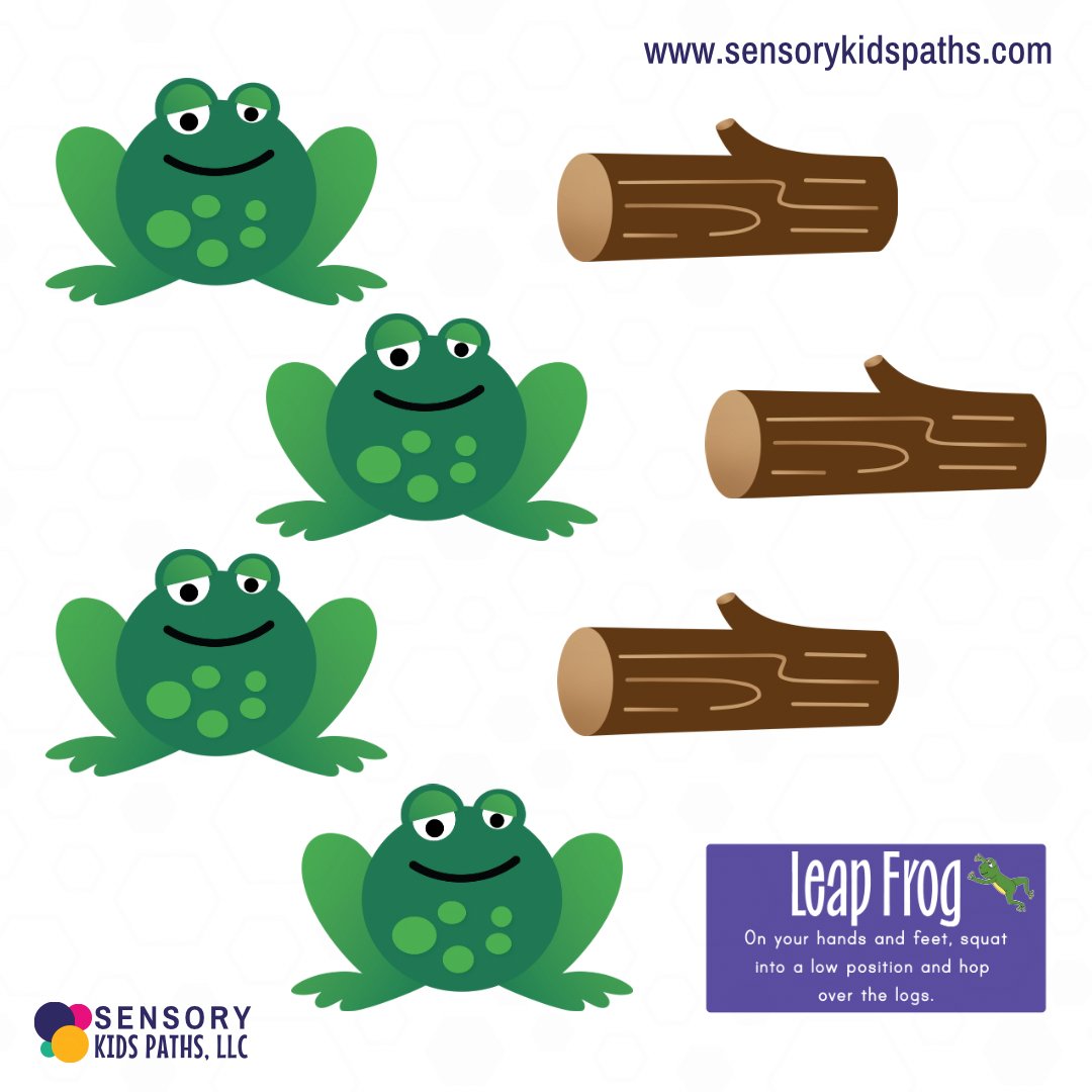 Leap Frog Sensory Path set - Sensory Kids Paths